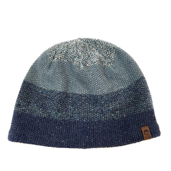 Sunday Afternoons Men's Women's Unisex Blue Wool Knit Beanie One Size - Picture 1 of 6